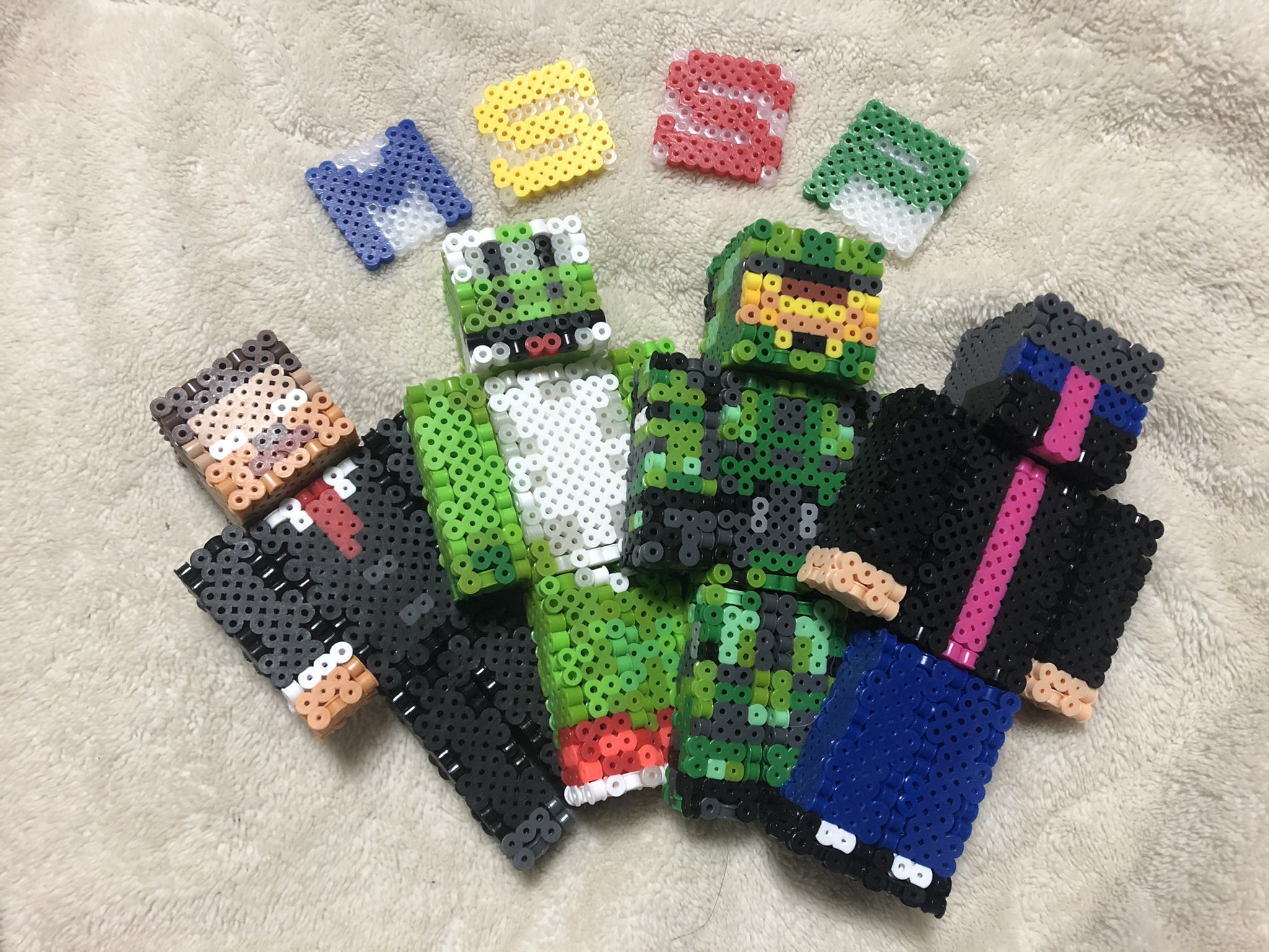 アイロンビーズのゾンビ