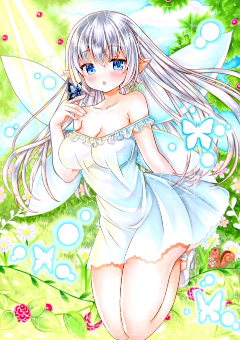🧝‍♀️🦋𓈒𓂂𓏸
 #コピック  #オリジナル 