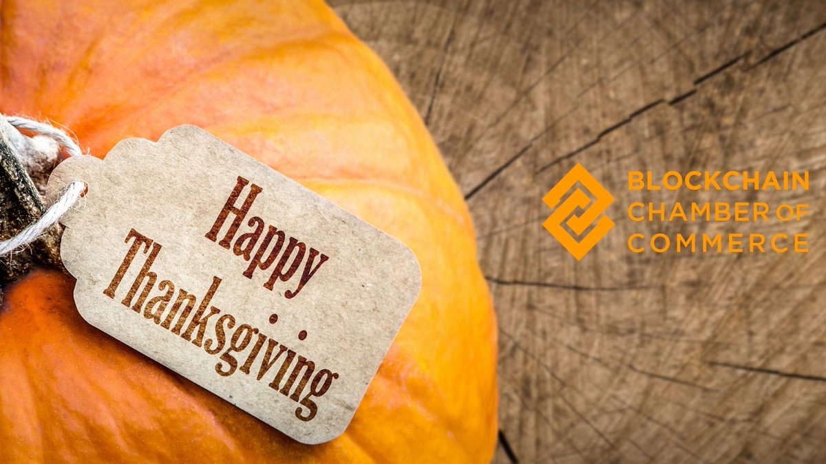 BlockchainCoC's tweet image. Enjoy this time from all of us to all of you. Happy Thanksgiving. #Thanksgiving