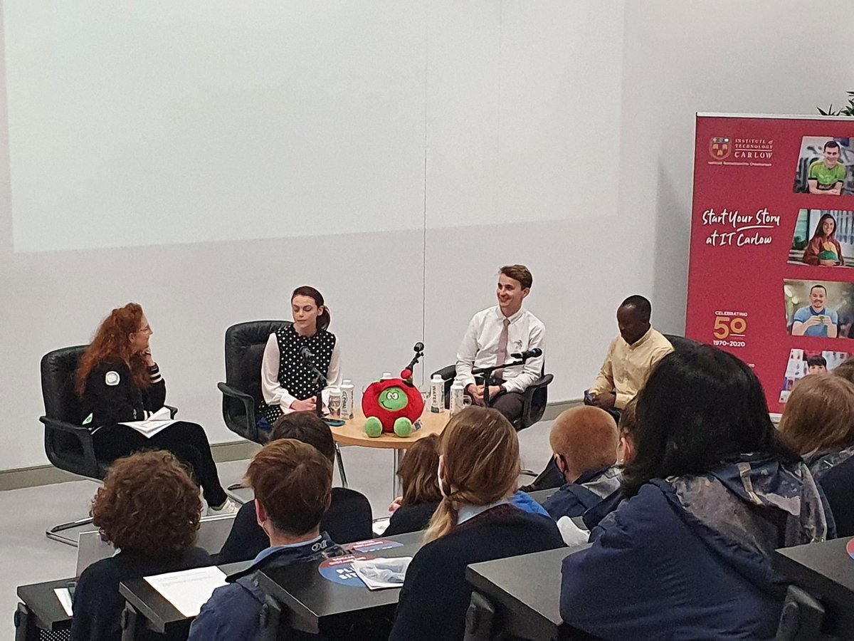 Talk with IT Carlow, PhD students Chloe Leddy, Yona Samuel and Dillon O'Reilly <a href="/Dr_Niamh_Shaw/">Dr. Niamh Shaw 🪐🌎☘️</a> 
<a href="/esa_education/">ESA</a> <a href="/Esero_ie/">ESERO Ireland</a> @scienceirel <a href="/itcarlow/">TraleeAds</a>