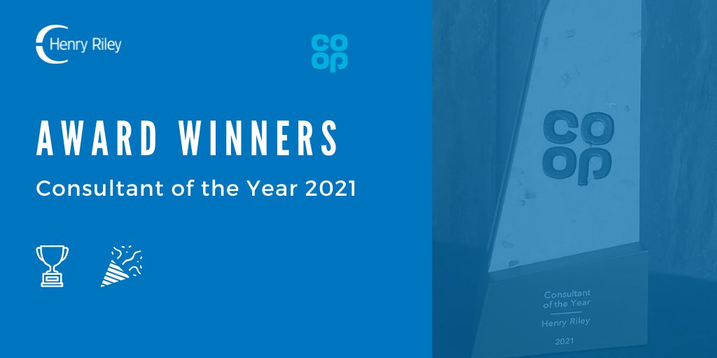 We're proud to announce that Henry Riley has won the Consultant of the Year #award (again!) at the <a href="/coopuk/">Co-op</a>  Awards last week. Congratulations to Henry Riley’s Co-operative Group account team, the award is a testament to the hard work and quality of service provided by the team.