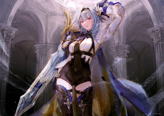Eula, the Spindrift Knight ❄️ 