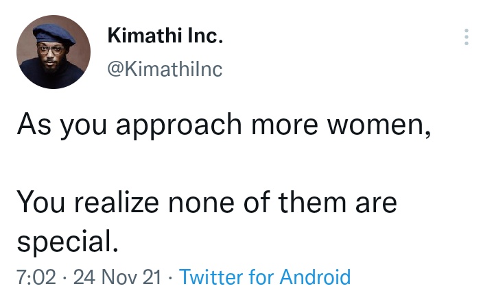 Truer words have never been spoken before. @kimathilnc
