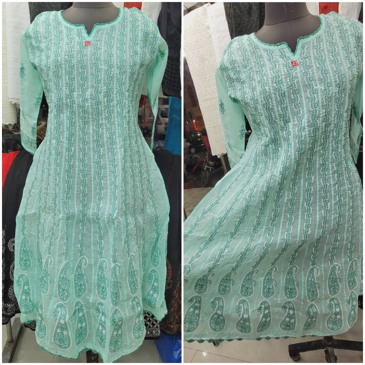 shaaneawadh's tweet photo. We just restocked our cotton Anarkali's.
🎈👍 Handcrafted.. Classy.. Elegant..👍🎈
🎈👍 Authentic.. Elegant.. Dailywear..👍🎈
🙏💥 DM us to BUY Online 💥🙏
#shaaneawadhChikankari #shivamChikan #cottonAnarkali #lucknowChikanHandicraft #vocalForLocal #ethnicFashion #instaFashion https://t.co/d2rAJ8ECop