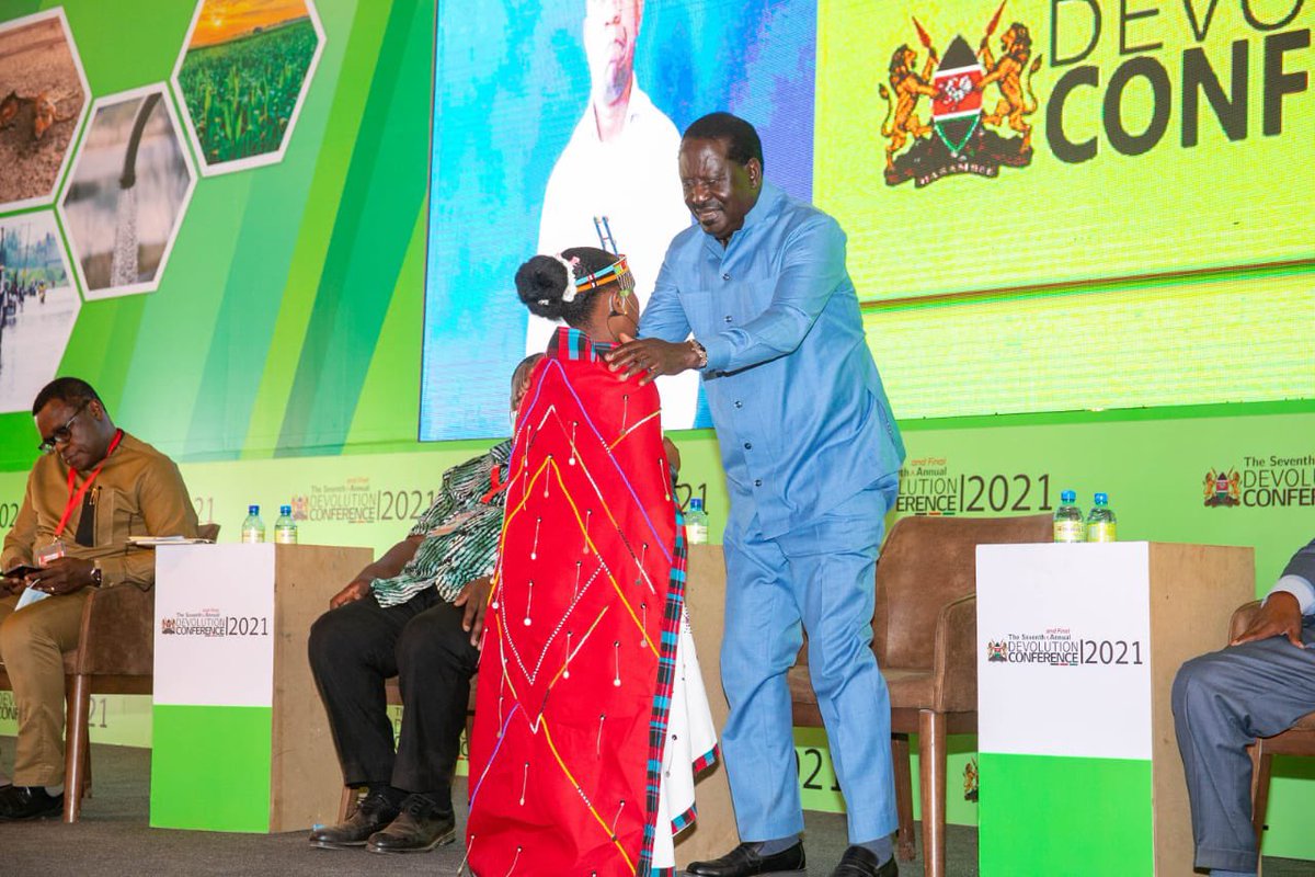 RailaOdinga's tweet photo. Devolution had powerful opponents, but it is here and working. 
In the years ahead, we must renew the contract between the people and our two levels of Government. 
Our people must feel that government, whether County or National, is there for them and cares about them. https://t.co/Z5jmxb0Muo