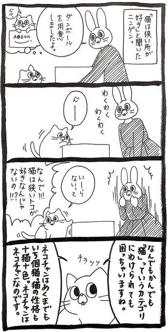 「気持ち分かる」「だから好き」 ダンボールをもらった猫が…? https://t.co/7ENx8tmgLr @grapeejpより 