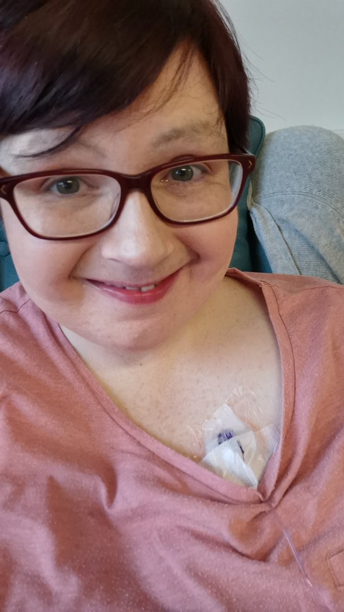 Herceptin and pertuzumab treatment #113, still going strong!! 💪🏻 #busylivingwithmets #breastcancer #lungmets #stage4deservesmore #stage4