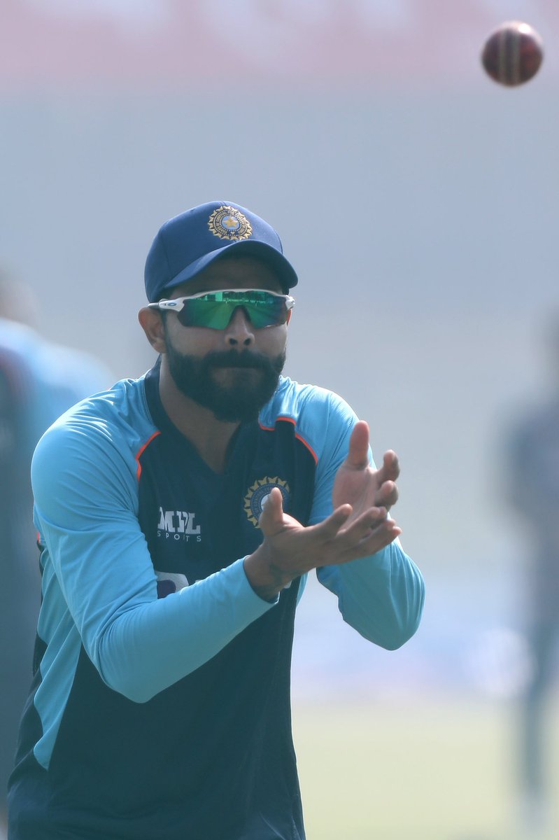 imjadeja's tweet photo. Back to Test cricket 🇮🇳⏳ https://t.co/fp9y6V17tY