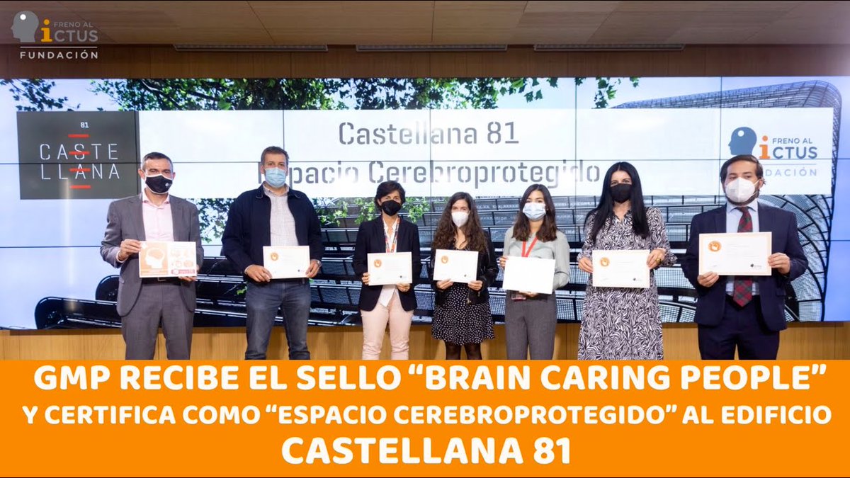 frenoalictus's tweet photo. El pasado mes de octubre, la @FundacionGmp se ha sumado al tejido empresarial socialmente responsable de nuestro país. 🧠 ✅

📹 Vídeo resumen➡️https://t.co/xFMKn8nOV2 

#C81 #EspacioCerebroprotegido #BrainCaringPeople #GmpContraElIctus https://t.co/udEzBEdMy8