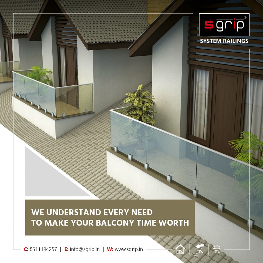 HardwareSamachr's tweet photo. #SGrip offers fully functional and extremely luxurious #railingsystems that make your balcony time worthy.
@sgriprailing #AluminumRailings #SSRailings #GlassRailings #RailingSystems #RailingSolutions #RailingsManufacturer #ModularRailings #RailingsinRajkot #RailingsAccessories https://t.co/XdJqVz8GZl
