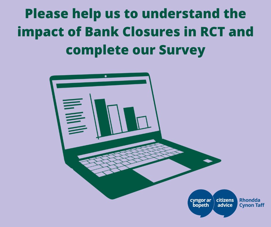 ca_rct's tweet photo. We are researching the impact  of bank closures.

Please help us by completing the survey below

Cymraeg https://t.co/6nzM4kOyKf
 
English https://t.co/PaNEhg6OQT https://t.co/g0VlWljanw