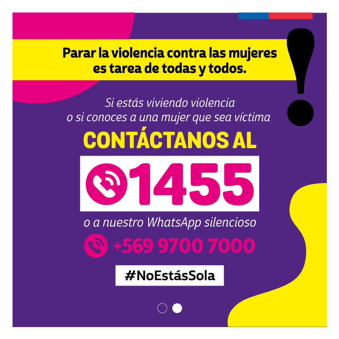 LaboralBonos's tweet photo. RT @MinMujeryEG: NO SEAS INDIFERENTE 👇
Si escuchas, ves o eres testigo de violencia contra una mujer, llámanos. Estamos disponibles las 24 horas los 7 días de la semana. #NoEstásSola https://t.co/WY9aMLFDuN