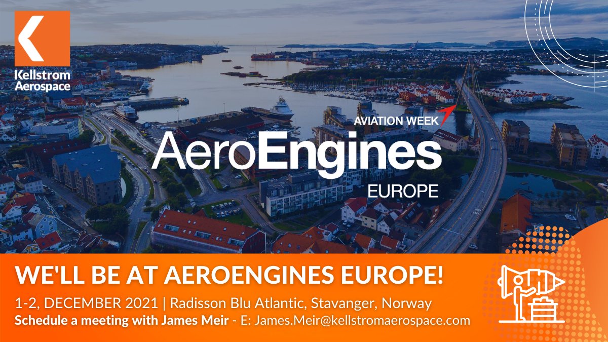 KellAero's tweet image. One week to AeroEngines Europe and we hope to see you there! James Meir, our Senior Director of Business Development for Asset Leasing &amp;amp; Trading will be in attendance. Email James.Meir@kellstromaerospace.com to schedule a meeting. 

#AEEUR #AssetManagement #EngineLeasing