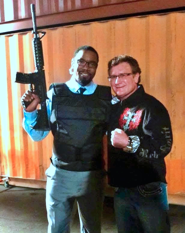 RobertGoldmanMD's tweet photo. Happy 54th Birthday to my brother, superstar Michael Jai White. ICON Awardee and Inductee into the International Sports Hall of Fame.
#michaeljaiwhite #arnoldsportsfestival #RobertGoldman #sportshof https://t.co/peFUDMGrB9