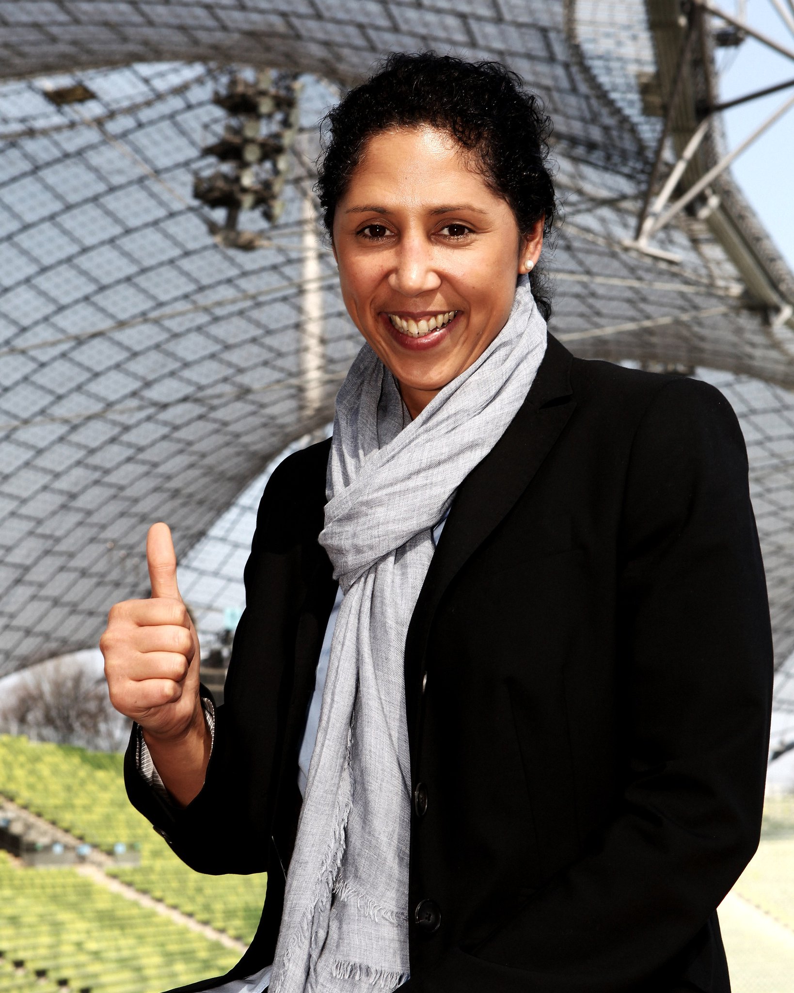 Legendary coach, legendary player - a two-time UEFA Women\s Cup winner

Happy birthday to Steffi Jones 