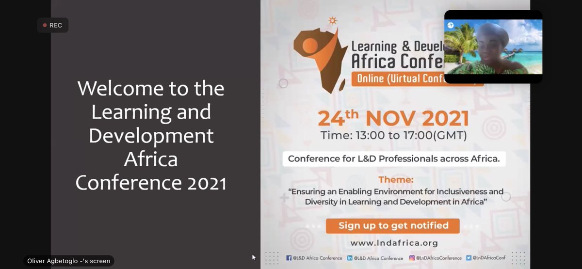 We are live! #LnDAfricaConf2021 

To join: us02web.zoom.us/j/83474556156?…
