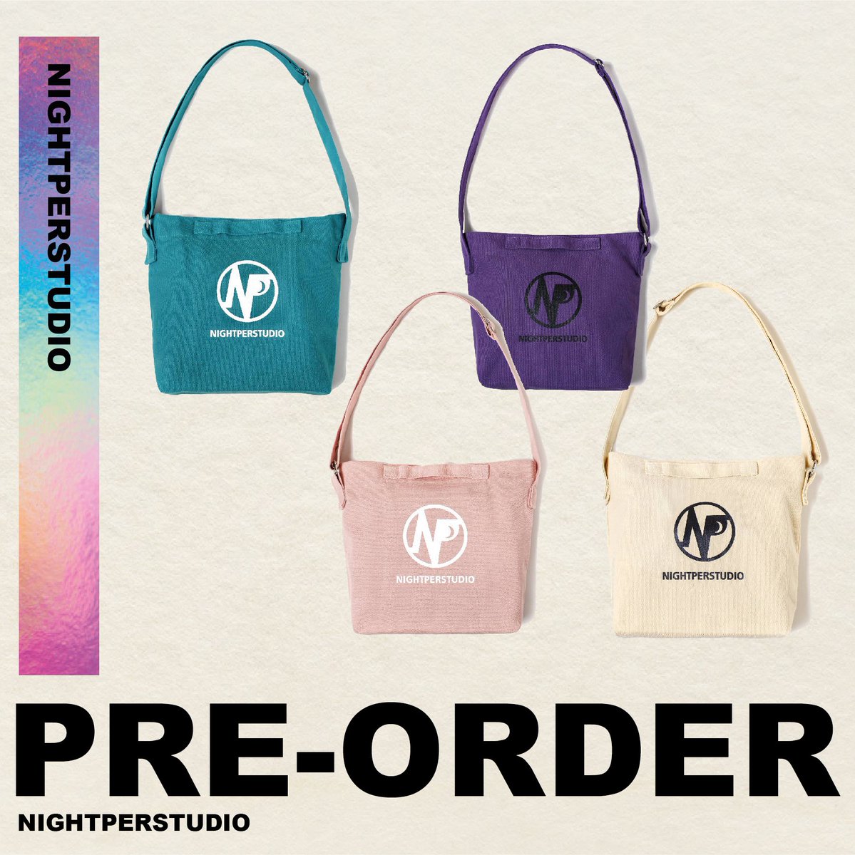 𝟮𝗡𝗗 𝗣𝗿𝗲-𝗢𝗿𝗱𝗲𝗿 𝗳𝗼𝗿 𝗡𝗣𝗜𝗜 𝗖𝗼𝗹𝗹𝗲𝗰𝘁𝗶𝗼𝗻
(NEW ITEM ARRIVED!) 

MORE INFORMATION 27 NOV 

Pre-order start 28 NOV - 8 DEC 

**We allow delivery only to addresses in Thailand.🙏🏻** 

#NIGHTPERSTUDIO
