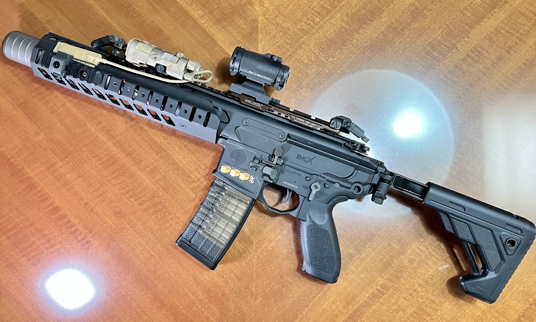 MPX 初期型ハンドガード8インチ　セラコート　デットストック　国内入手困難 mpx8top.jpg