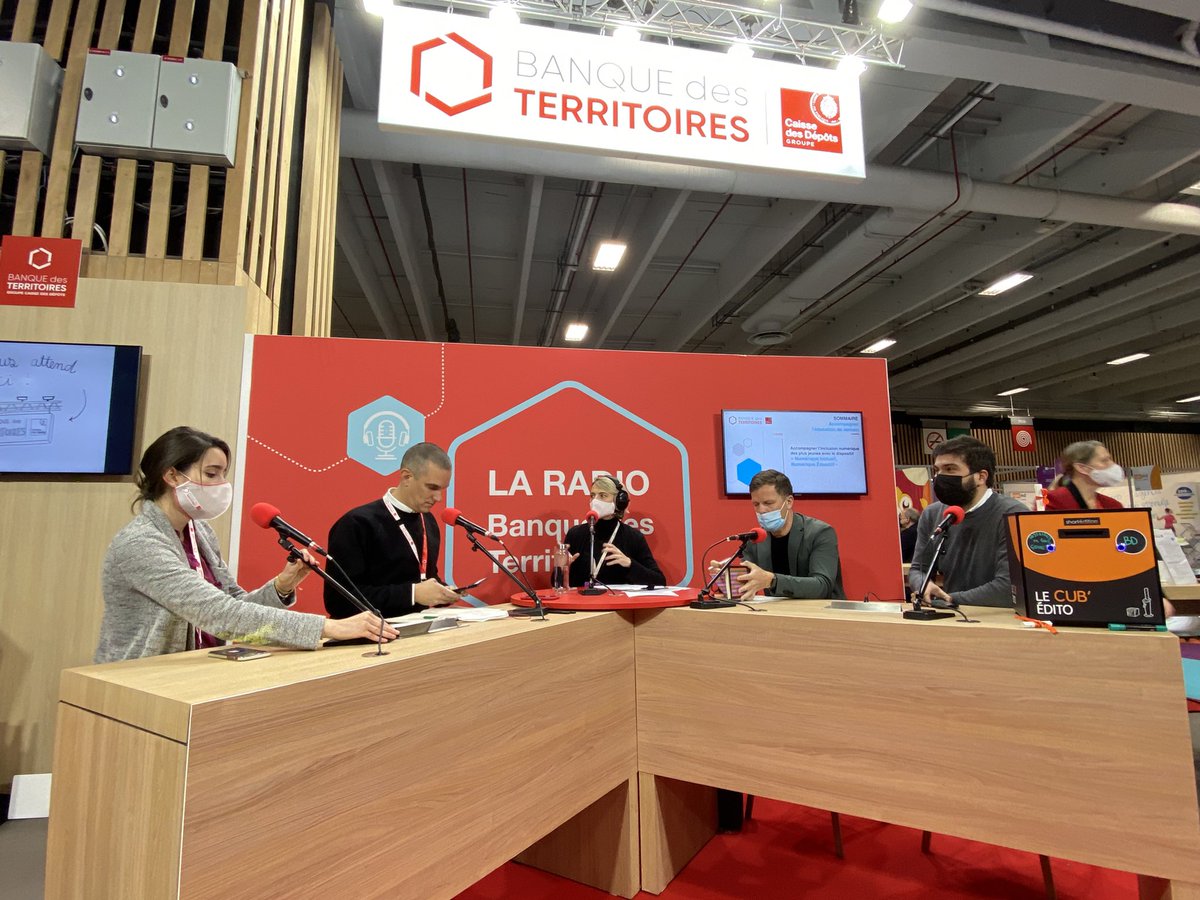 #EducatecTice L’équipe <a href="/BanqueDesTerr/">Banque des Territoires</a> réunit ses partenaires autour de l’appel à projets #relance « #numérique #inclusif, numérique éducatif » 
🏆 des projets territoriaux ancrés &amp; portés par des consortium 
🧩des financements pour amplifier les projets
