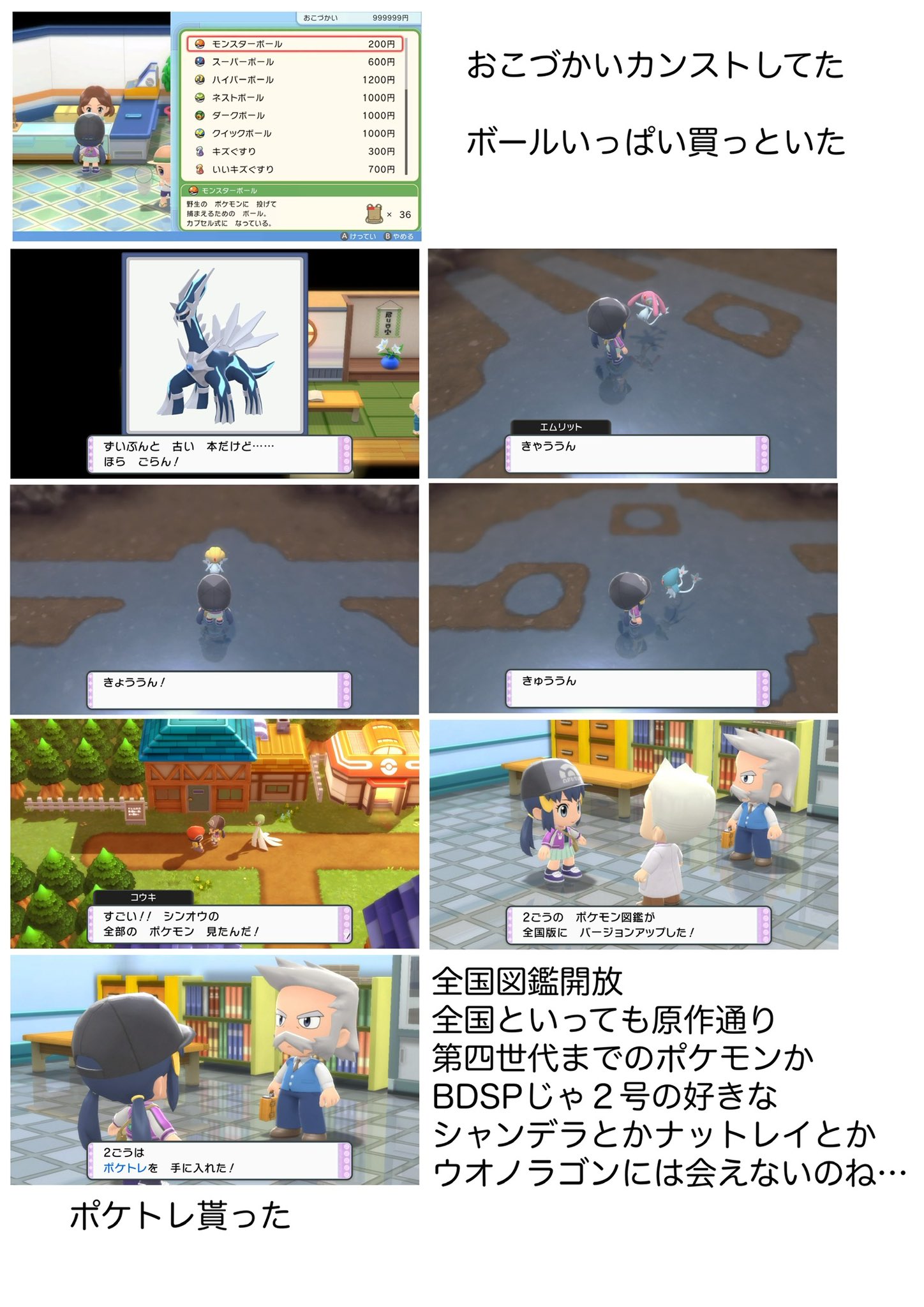 2号 ポケモンlegendsアルセウス ２号のポケモンレポート１８ T Co Cjmjmeqncq Twitter