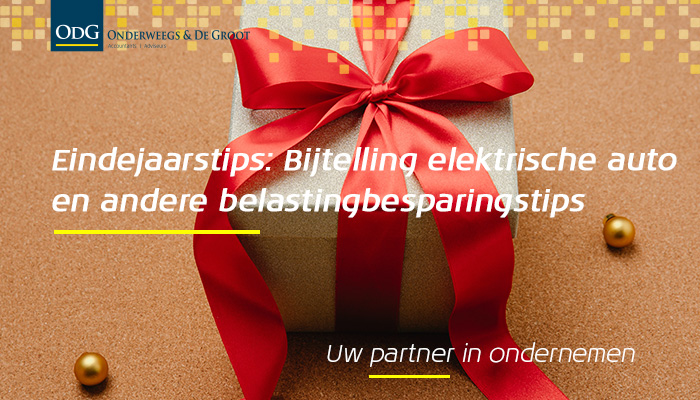 Het einde van het jaar is weer in zicht. Onze collega Daniel Landman deelt een aantal tips met u om zo 2021 fiscaal optimaal af te sluiten.

Hebt u vragen over hoe u slim gebruik kunt maken van de fiscale regelingen? Neem dan contact op met uw adviseur.

odg-accountants.nl/blog/bijtellin…