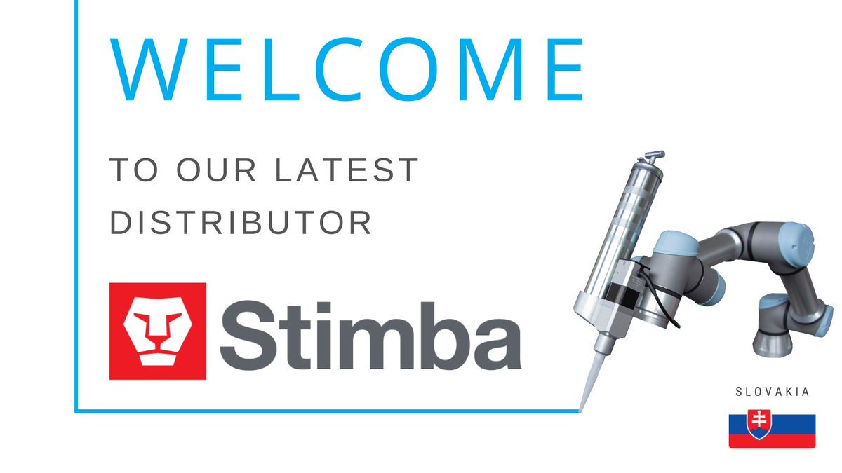 RoboticsAim's tweet photo. Please WELCOME our latest distributor: Stimba🤝

Are you in need of #AutomatedDispensingSolutions?
Feel free to contact #Stimba expertsDownwards arrow:

https://t.co/YCodXRctFe 👀👌

#DispensingMadeSimple #PlugAndDispense #EOAT #Robotics #Automation #Dispense #Dispensing https://t.co/7Cm0BsGmyb