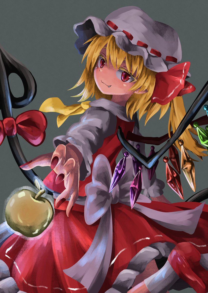 フランドール・スカーレット 「フランちゃんです 」|怪獣王チャプス@例大祭き39bのイラスト