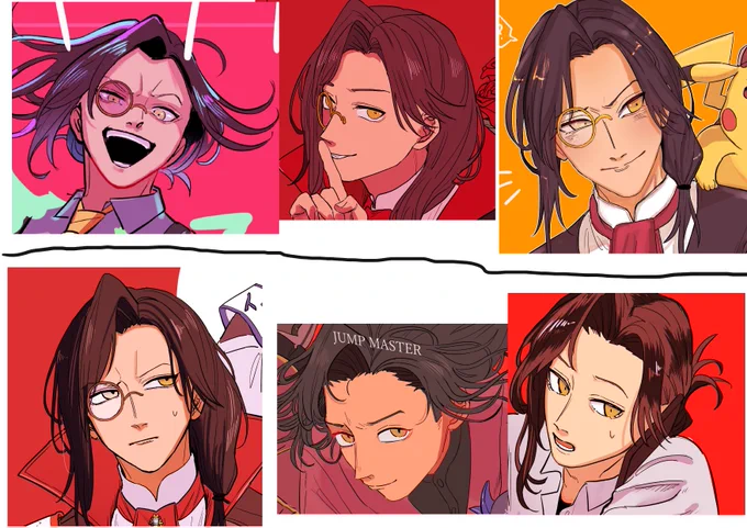 下段 眼がちゃんと描けなかった 理想は上段左を保ちたい これが難しい 