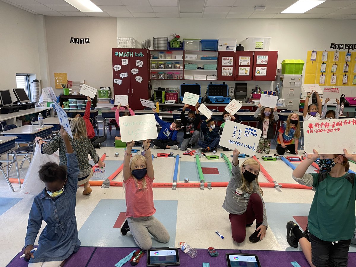 So much fun reading and writing different number forms with Sphero Bolts <a href="/Levansteach15/">Lindsey Evans</a> ! Check out these bowlers and mathematicians! 🎳 #marinermoments #mesnhcs
