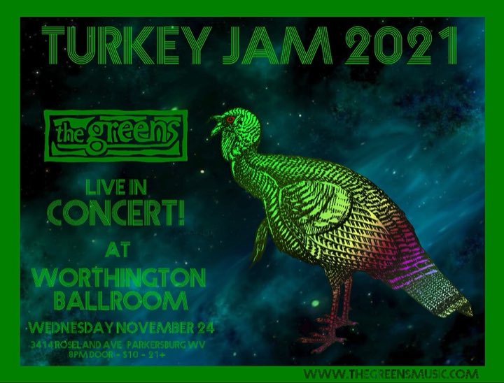 Today is the day. All things serve our turkey overlord. #WVRocknRoll #TurkeyJam