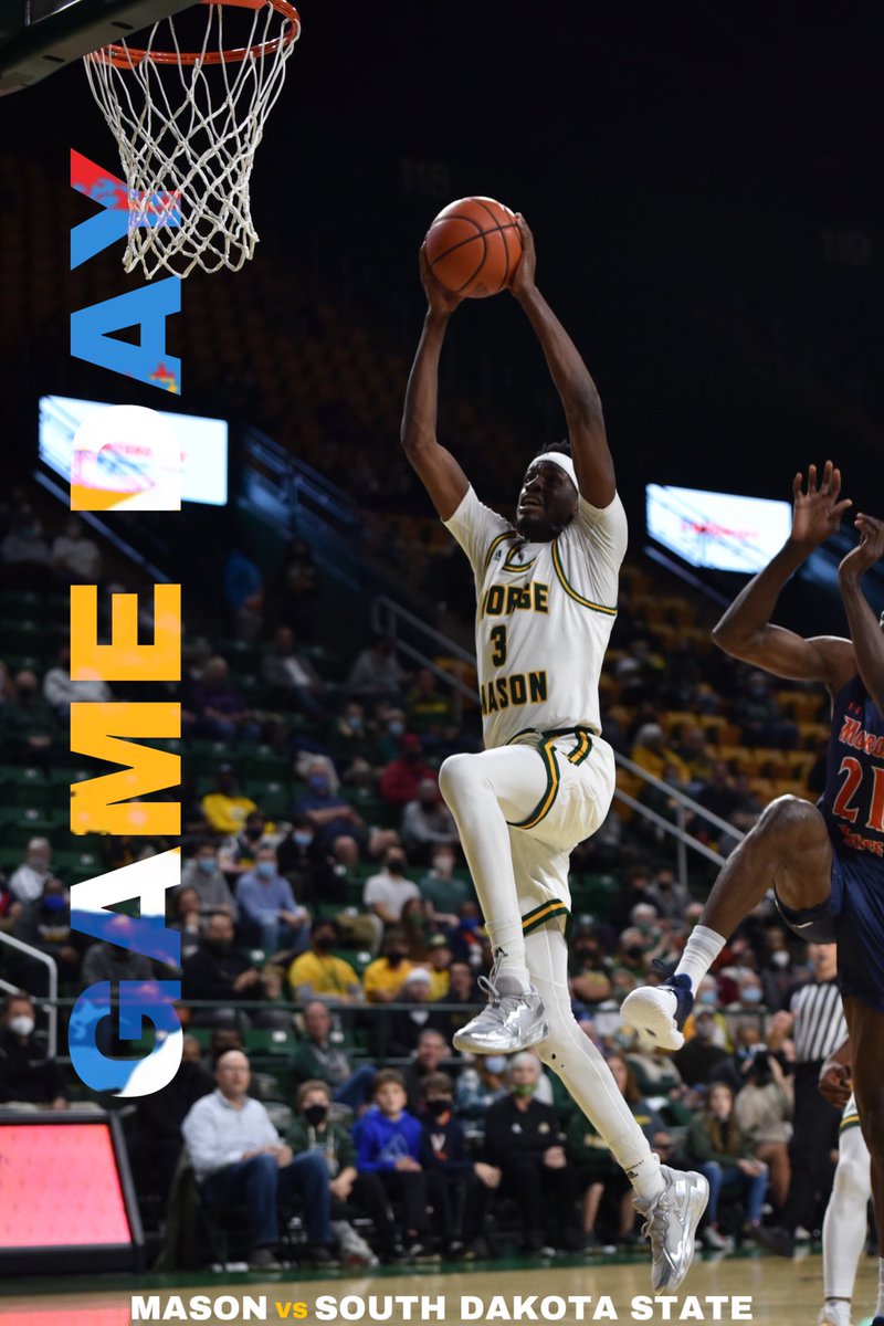 ByGeorgeGMU's tweet photo. GAME DAY
Mason vs. SD State
Tonight at 9:30pm
Watch on ESPN+
#LetsGetOne https://t.co/0w0y8d0mQ2