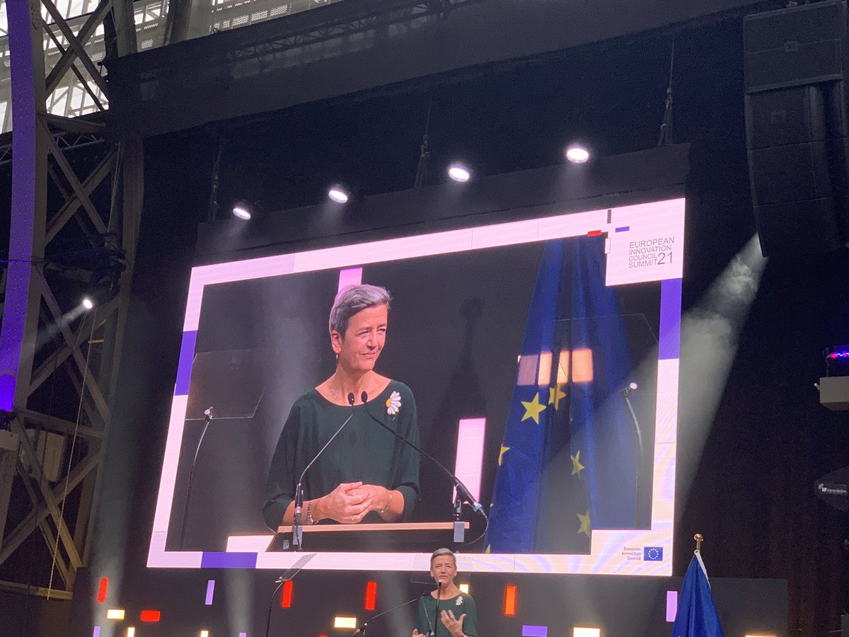 EKocinskaLange's tweet photo. Starting now @EUeic #EICSummit21 in Brussels 🚀 how to boost innovation in Europe? 🇪🇺 opening by @vestager @GabrielMariya @JeanDavidMALO1 great chance to meet & network even if in😷@NCBR_pl @BSP_Brussels #startups #scaleups #deeptech #investors #breakthroughInnovation #technology https://t.co/14BZ3OdBrV