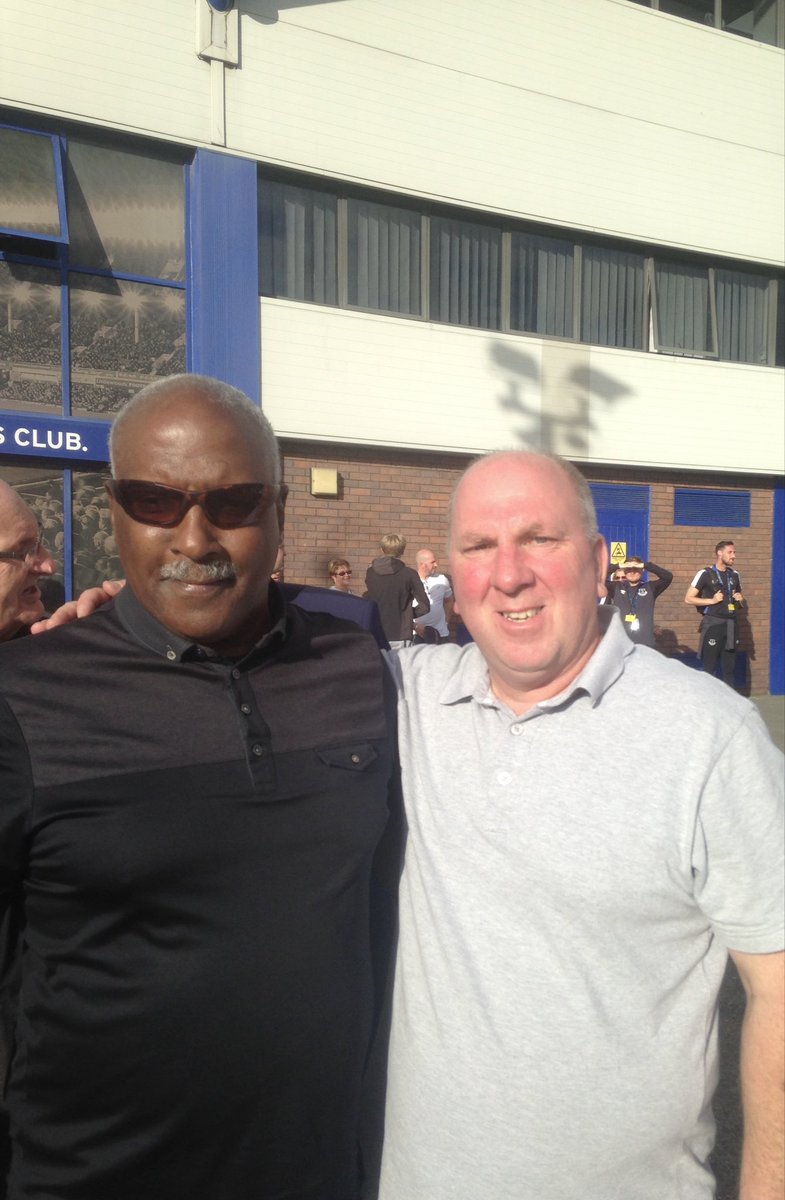 Me with Cliff Marshall in September 2016. RIP Fella