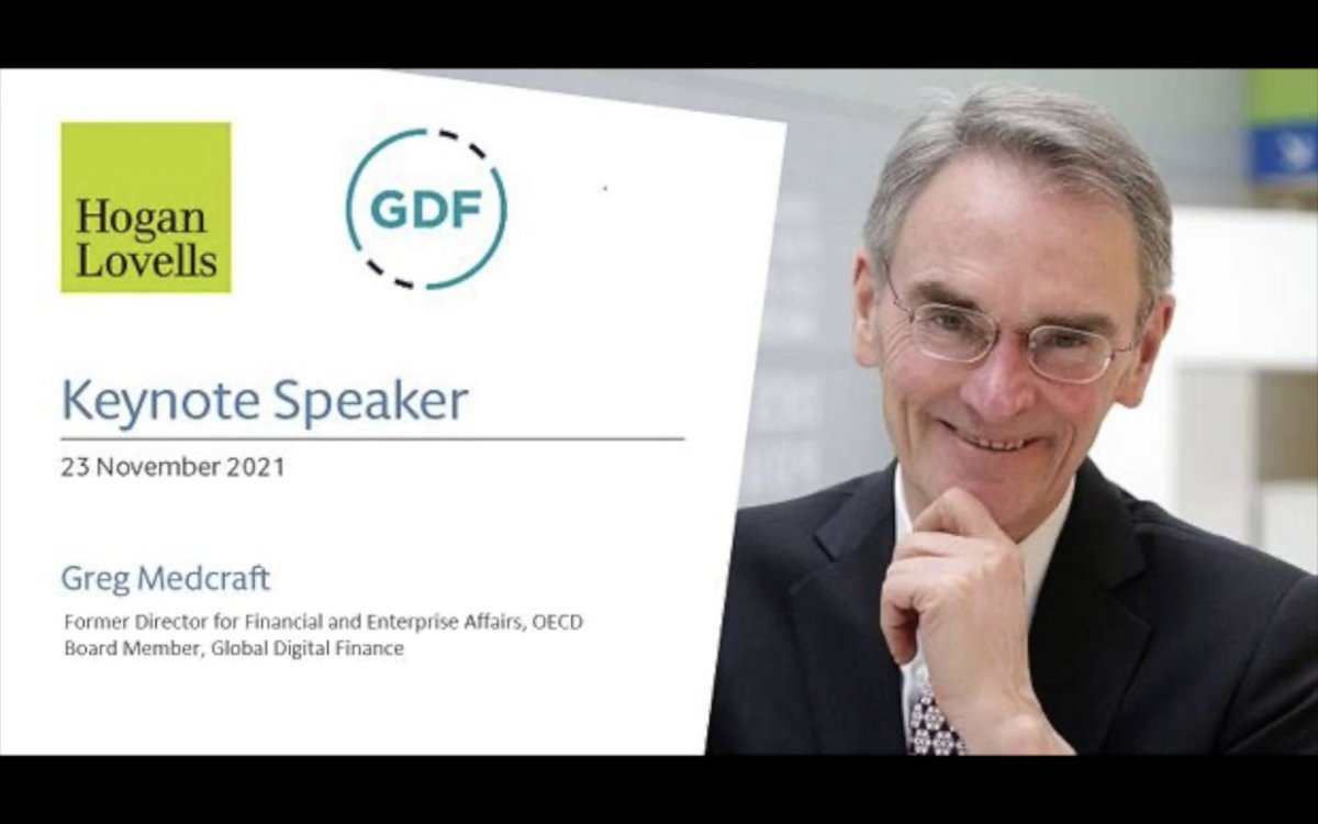 💡<a href="/GregMedcraft/">Greg Medcraft</a>, former <a href="/OECD/">OECD ➡️ Better Policies for Better Lives</a> Director of Financial &amp; Enterprise Affairs &amp; GDF's Board member, on what to expect from regulators in the crypto &amp; digital asset space in the next few years.
Watch it 👉bit.ly/3HLOSRD
<a href="/HoganLovells/">Hogan Lovells</a> #DigitalAssetAdoption #digitalfinance