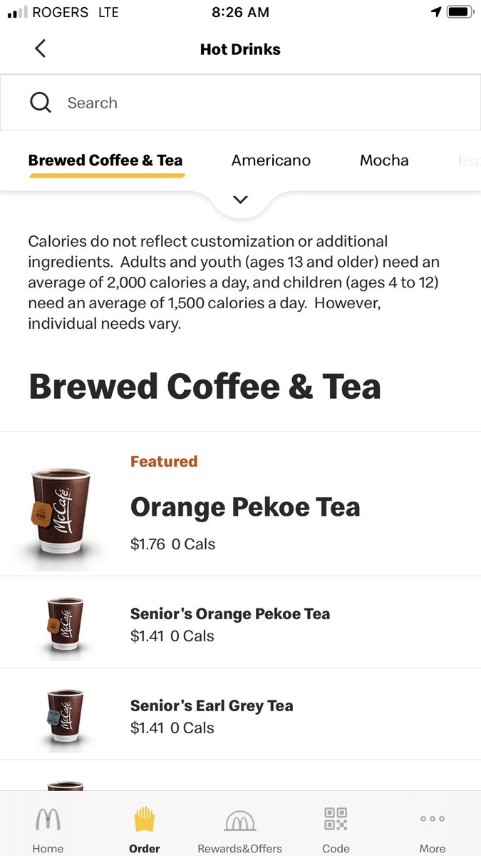 RachelleMac's tweet photo. Hey @McDonaldsCanada what happened with being able to order a coffee on your new app?? It seemed to disappear! https://t.co/cvvkp0QLbl