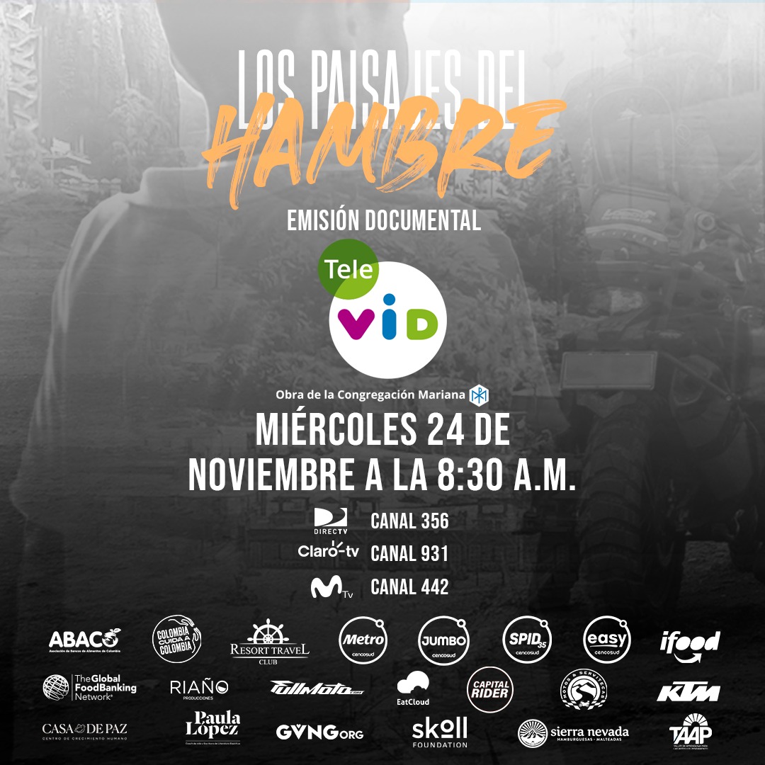 Abacocol's tweet image. ¿Qué esconde el paisaje? 👀
Acompáñanos en la transmisión del documental #LosPaisajesDelHambre, el día de hoy para descubrirlo.
#BancosDeAlimentos 💚🧡
#ColombiaCuidaColombia 💙❤️
Conéctate ya a @Canaltelevid y en la noche a @canalboyaca.