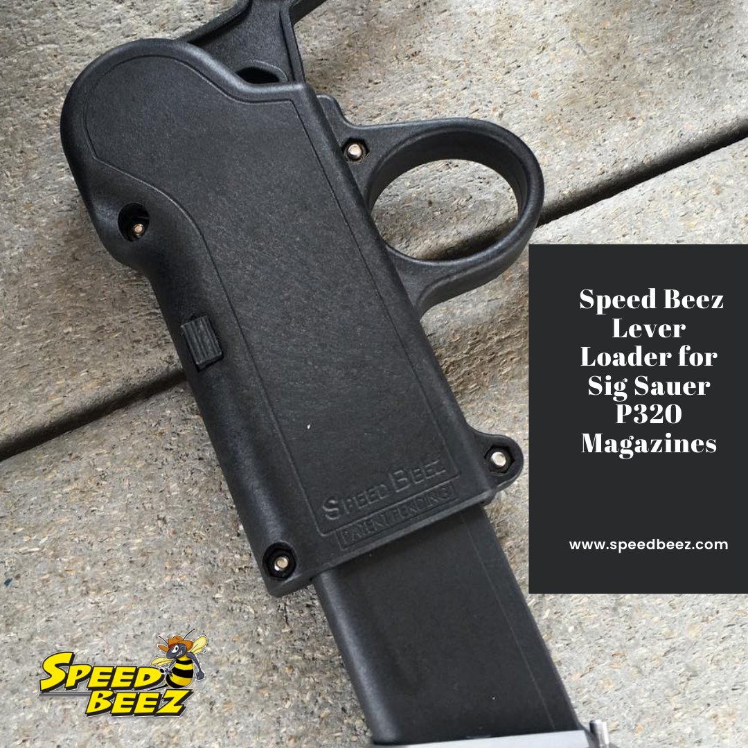 HigbyCaleb's tweet photo. The #speedbeez Lever Loader for #sigsauerp320 9mm Magazines. The lever loader give you the mechanical advantage you’re looking for, for your Sig mags.
#speedbeezaccessories #speedbeezleverloader #magloader #9mm https://t.co/3uhIrrV2o9