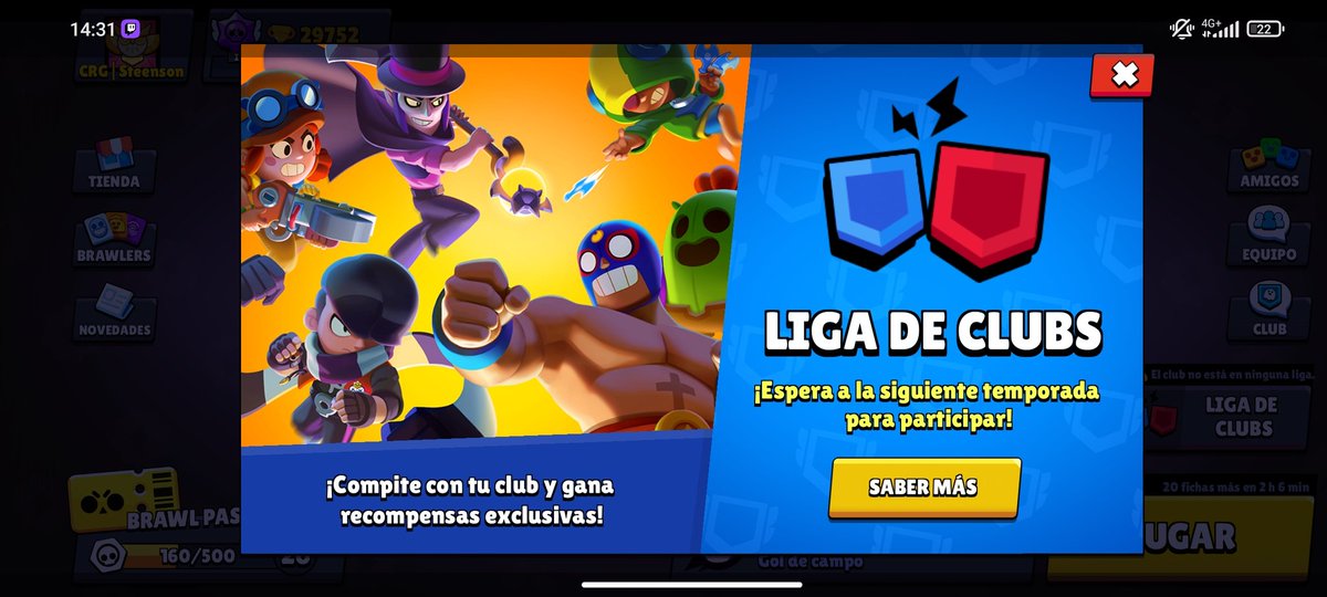 Espera la siguiente temporada para participar??? Wtf????