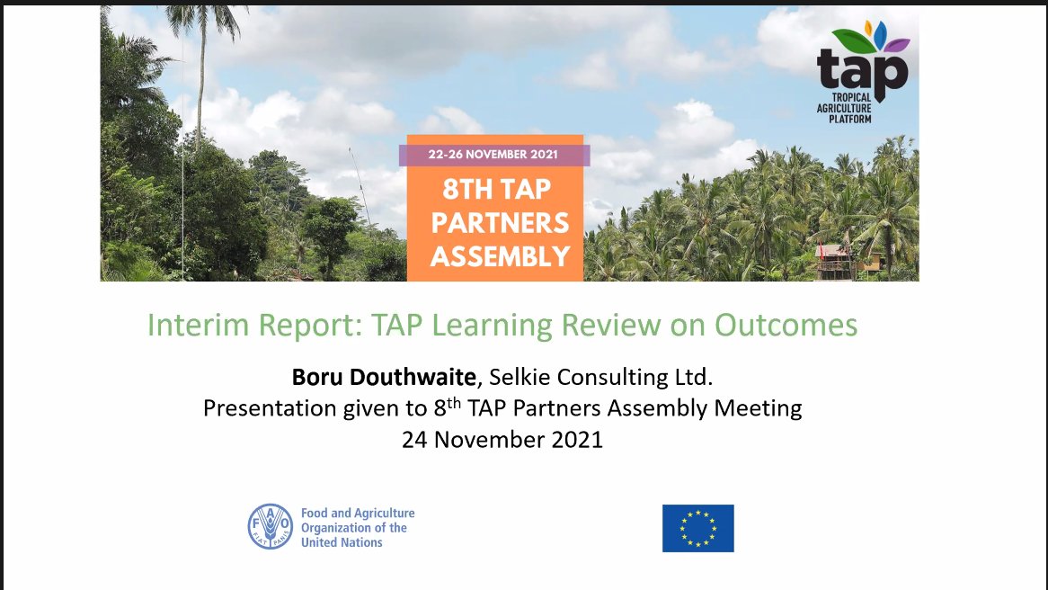 TAP_G20's tweet photo. #TAP_PartnersAssembly offers us the opportunity to check the progress of the TAP Learning Review, partners stressed the importance of being part of a worldwide community🗺️and of the work that we need to do in the future to increase our impact💪 https://t.co/V5iyNtMGo2