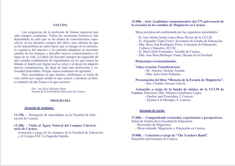 Facultad de Educación de Cuenca (UCLM) tweet media