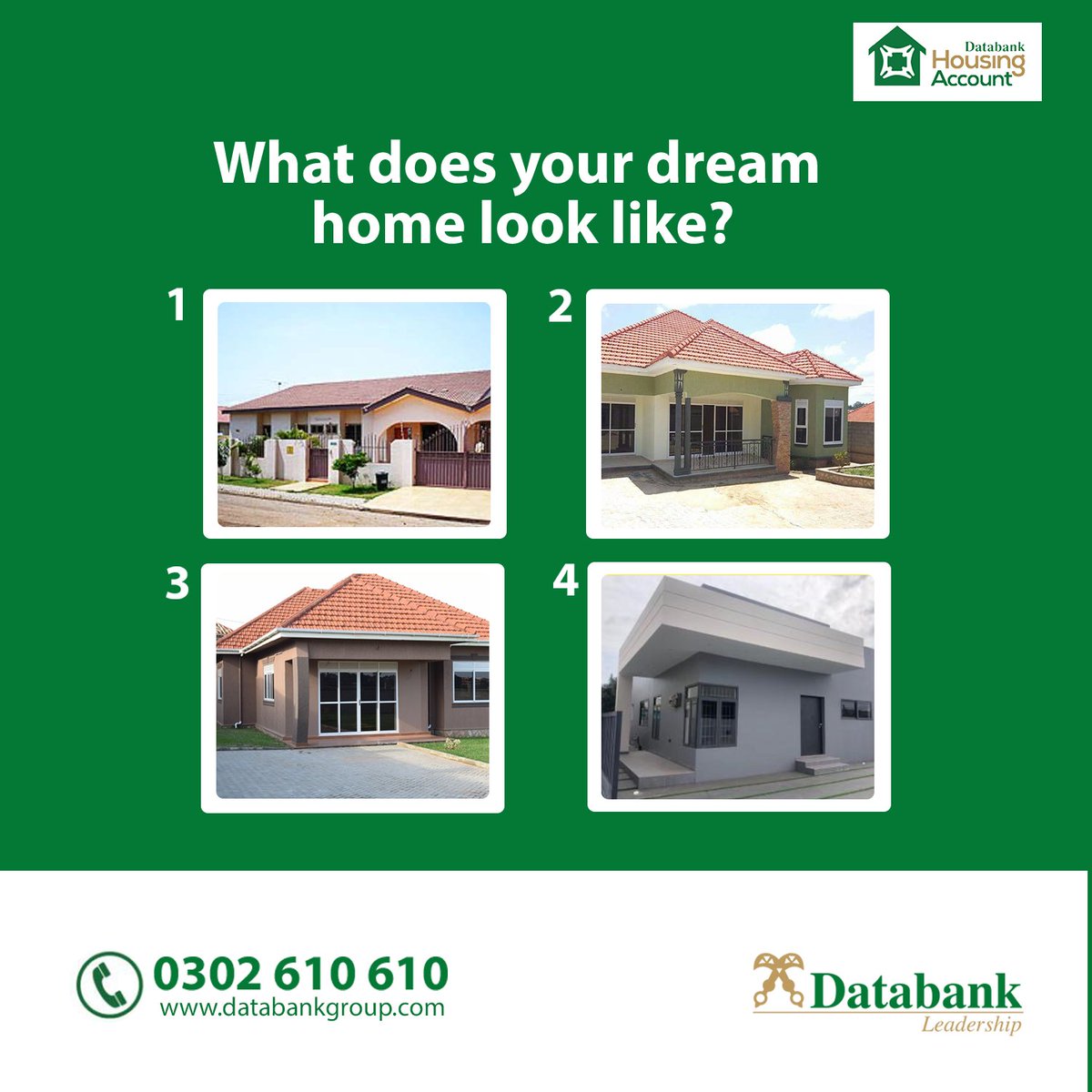 Databankgroupgh's tweet photo. This should be fun. Tell us in the comments section below. Let’s Go!
#Databank #Investment #Housing #Mortgage #StartSmallStartNow https://t.co/a9bwMENxCT