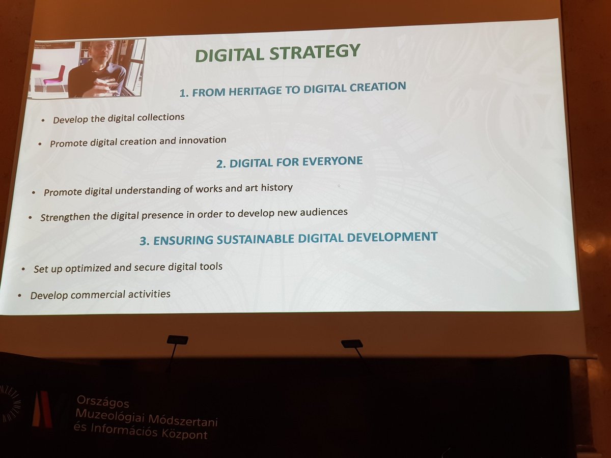 peinadormarta's tweet photo. La #EstrategiaDigital del @GrandPalaisRmn explicada por @RoeiAmit en @MuseumDigit
- Del #patrimonio a la creación de #ContenidoDigital
- Lo digital para todos
- Desarrollo digital sostenible #MuseumDigit https://t.co/6FCp8KBxTp