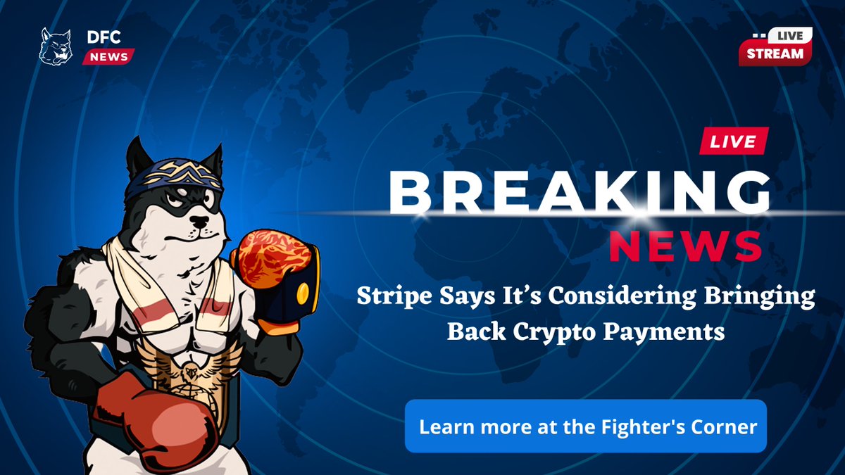 Stripe co-founder John Collison has hinted that the company may start accepting crypto as a method of payment again after ending Bitcoin support in 2018.