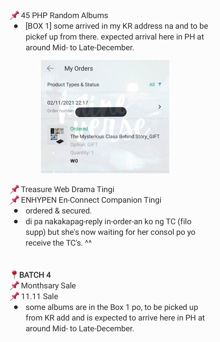 haineverse's tweet photo. { #HVupdates }
MASS UPDATE AS OF 11.24.21 https://t.co/745zqBwZfN