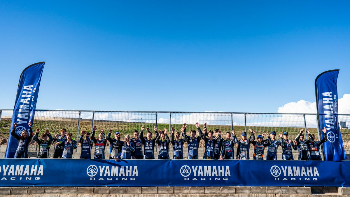 yamaharacingcom's tweet photo. πͺπΊ The winners of the 2021 Yamaha bLU cRU Masterclass have been decided! Find out which riders have earned support for their 2022 seasons with Yamaha, and take a look back on this very special edition of the #YamahaMasterclass!
π https://t.co/mJ1sOLy7bu
#YamahaRacing | #bLUcRU https://t.co/Q62Q5LXVTZ