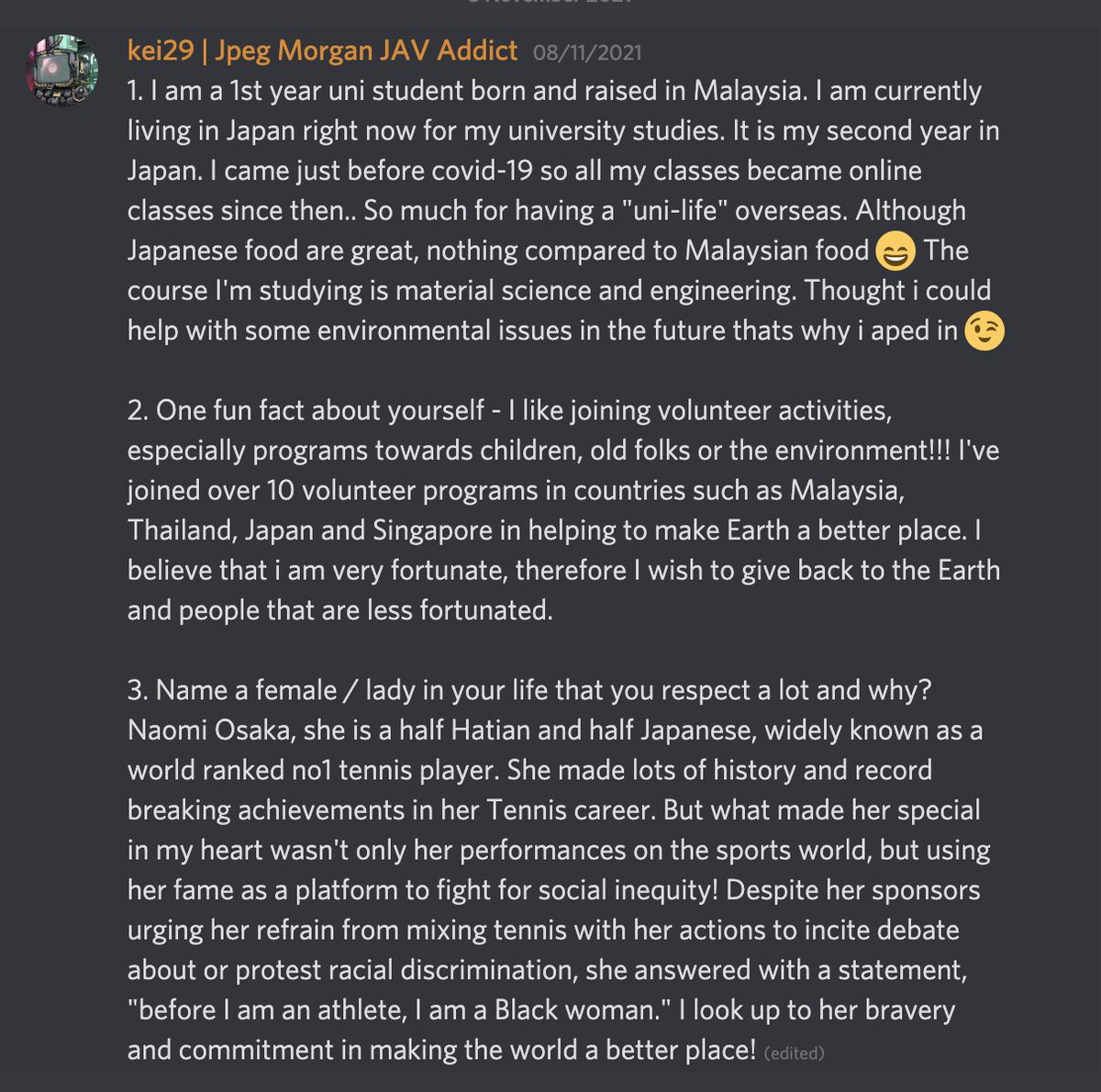 Congratulations to <a href="/keichannn29/">Kei ブライヤン</a> for winning 0.1Eth in one of our discord collab x competitions with <a href="/TheNFTAsian/">Asian Atoza 艾涛 💫 | AI x Crypto</a>  Winner was randomly picked with all the entries being simply amazing! ❤️
#NFTCommunity #NFTGiveaways #PrimaDonnaNFT
Join the awesome community discord.gg/eTPQ9maZPz