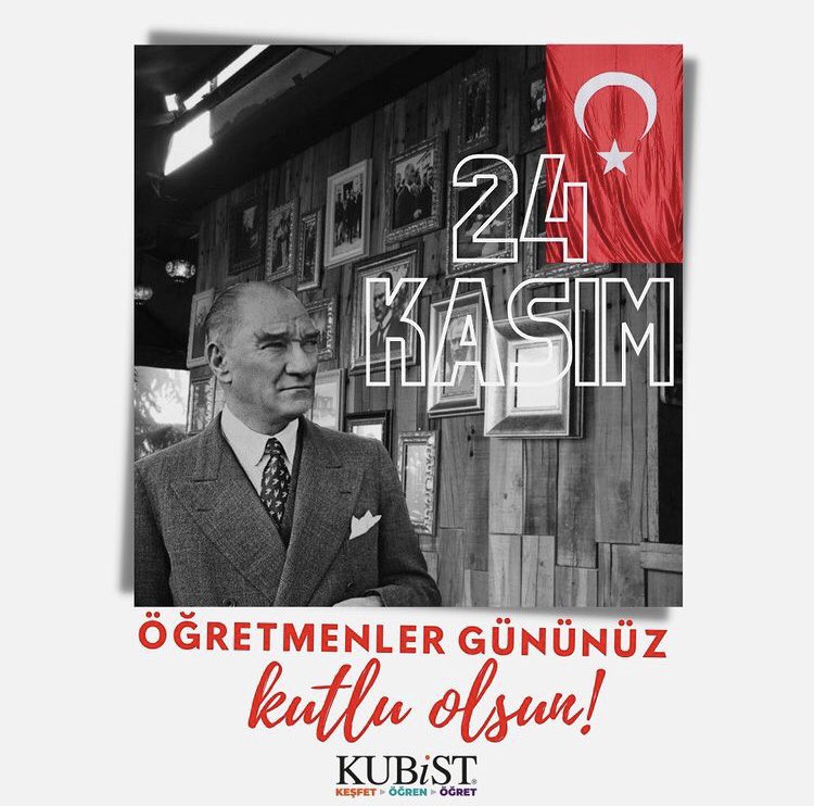 "Öğretmenler! Cumhuriyet sizden fikri hür, vicdanı hür, irfanı hür nesiller ister."
M. Kemal ATATÜRK

Başöğretmenimiz Mustafa Kemal Atatürk
başta olmak üzere; tüm öğretmenlerimizin öğretmenler günü kutlu olsun!