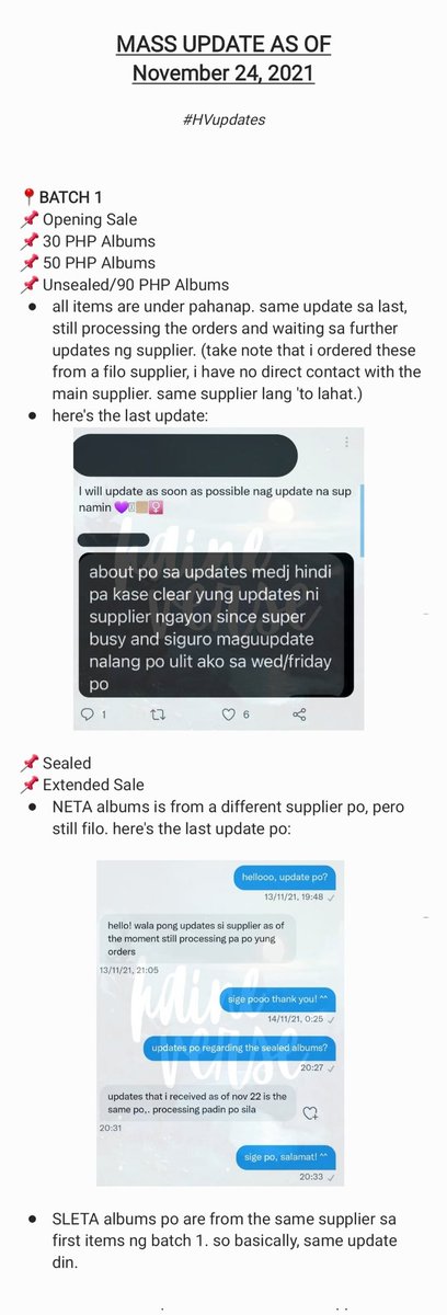 haineverse's tweet photo. { #HVupdates }
MASS UPDATE AS OF 11.24.21 https://t.co/745zqBwZfN