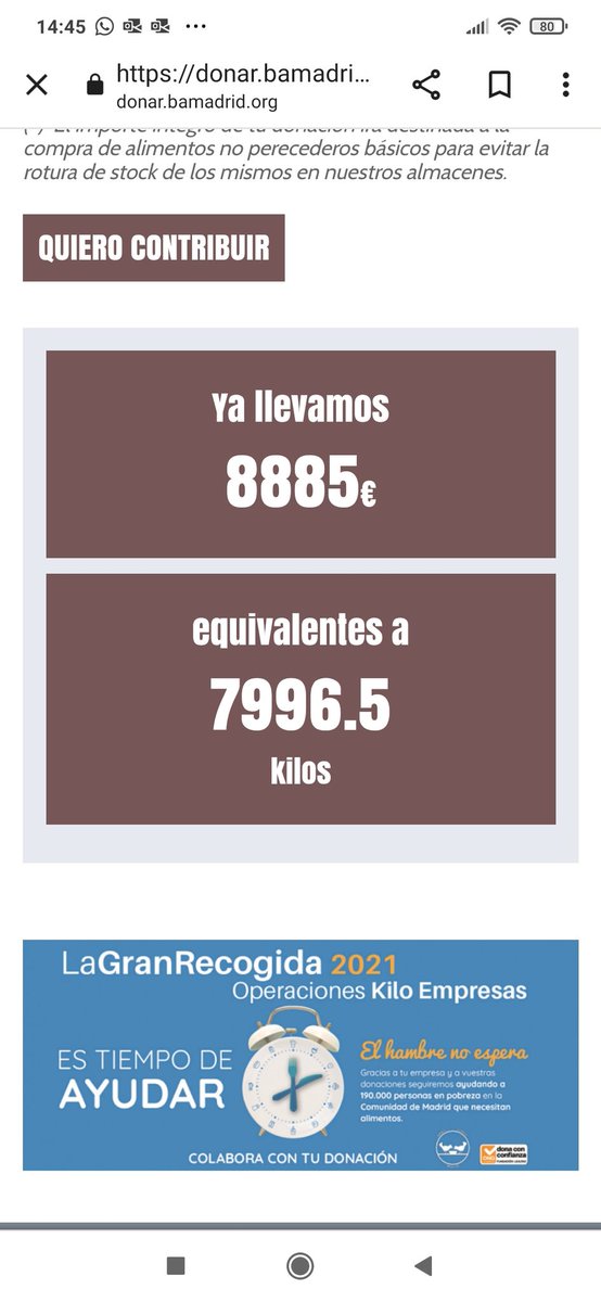 mplogon's tweet photo. Cada día una nueva oportunidad para ayudar. A punto de llegar a los 8000 kilos. No dejes para mañana lo que puedas hacer hoy @icam_es
@GranRecogidaMad #IPHA Feliz día https://t.co/xNLUbwaFTV