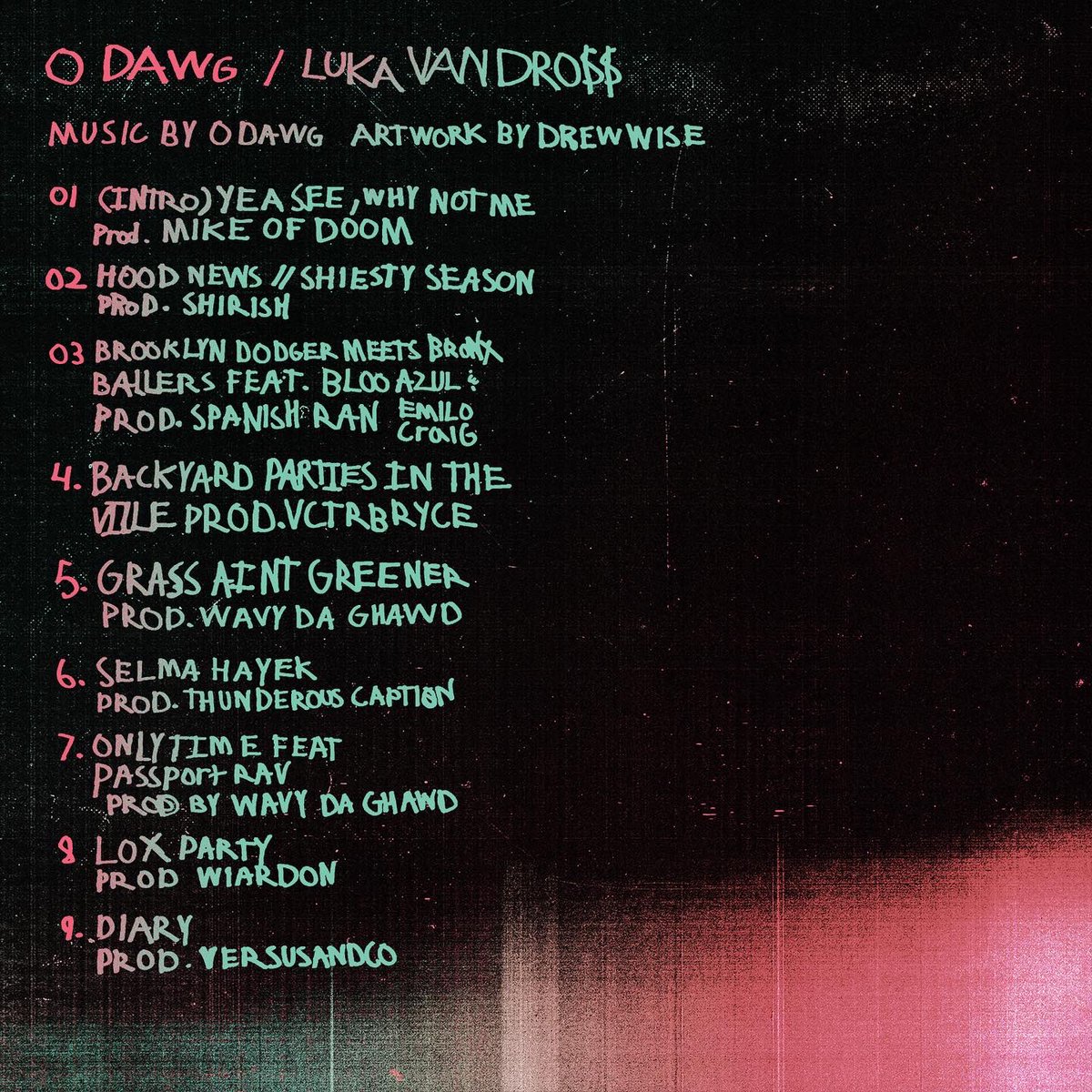 odawgGR's tweet photo. PROUD TO ANNOUNCE THAT LUKA VANDROSS IS OFFICIALLY OUT NOW FOR PURCHASE//STREAMING ON BANDCAMP. DSP SOONAZ 

Verses from #EmilioCraig @PassportRav @bloo_azul 

Production: @GhawdWavy @vctrbryce @Capt_Caption @Spanish_Ran @MikeOfDoom #Shirish @GLOCKTEGA 

https://t.co/KiWOginui9 https://t.co/qSZfwhgZwe